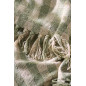 Plaid a carreaux coton franges IB Laursen