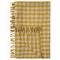 Plaid a carreaux coton franges IB Laursen