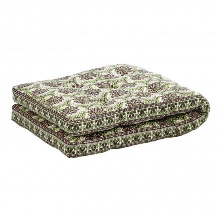 Matelas d assise tissu imprime indien Madam Stoltz