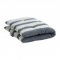 Matelas de sol d assise raye coton couleur Madam Stoltz