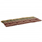 Matelas imprime carreaux multicolores coton Madam Stoltz