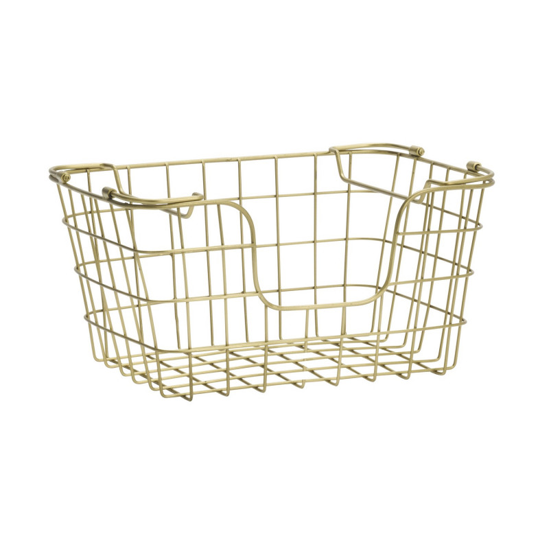 Panier rangement empilable Madam Stoltz