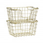 Panier rangement empilable Madam Stoltz