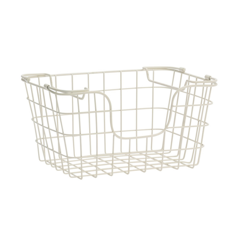 Panier fil de fer rangement empilable Madam Stoltz