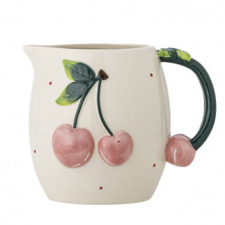 Pichet cerises gres Bloomingville Berrie