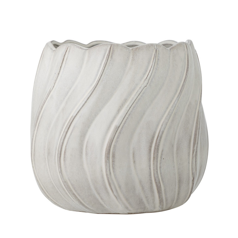 Cache pot chic elegant epure gres Bloomingville Isidora