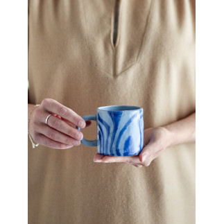Tasse grès artisanale Bloomingville NINKA