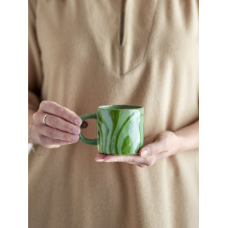 Tasse grès artisanale Bloomingville NINKA