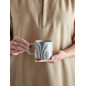 Tasse gres originale artisanale Bloomingville Ninka