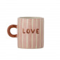 Mug love mom grès Bloomingville CHERISH