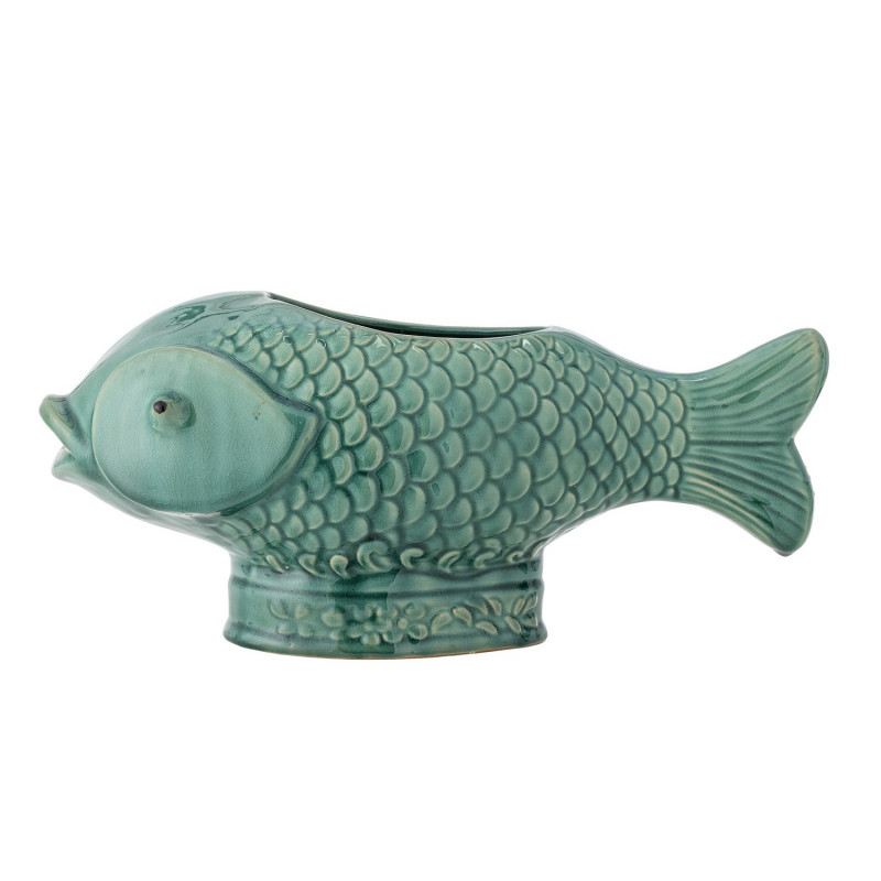 Cache pot de fleur forme de poisson Bloomingville Hiro