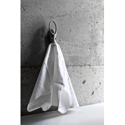 Propaganda swan teatowel wall hook grey