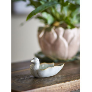 Petit bol forme d oiseau gres Bloomingville Chirp