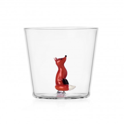 Verre a eau renard roux Ichendorf Milano Red Fox