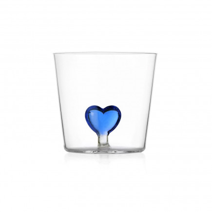 Verre a eau sculpture coeur Ichendorf Milano Cuore