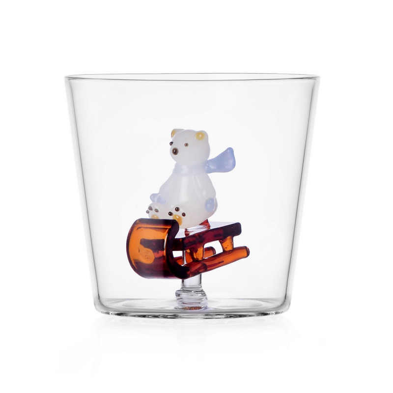 Verre a eau ours jo Ichendorf Bear Bobsleigh