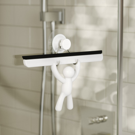 Raclette de douche à ventouse design Umbra BUDDY