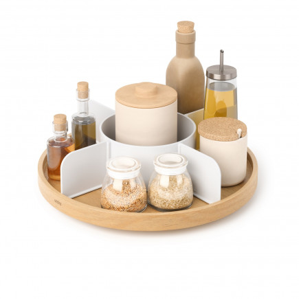 Plateau tournant condiments epices cuisine Umbra Bellwood