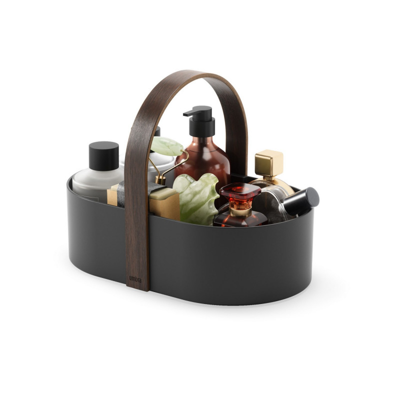 Panier rangement design ovale poignee Umbra Bellwood