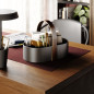 Panier rangement design ovale poignee Umbra Bellwood