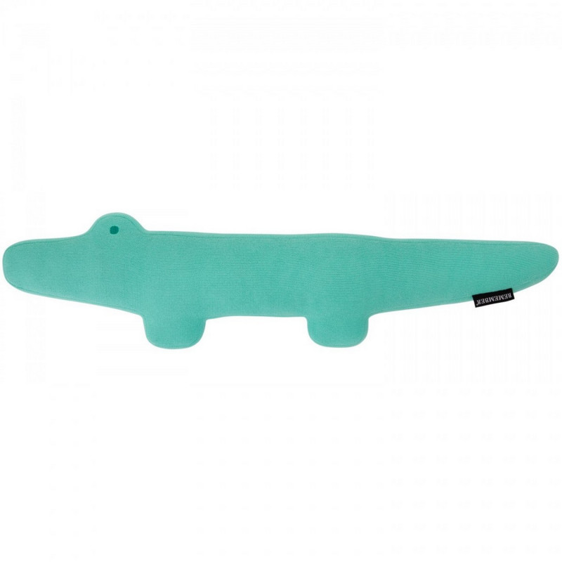 Coussin enfant doudou crocodile Remember Karl