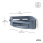 Etagere de douche d'angle ventouse Umbra FLEX