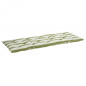 Matelas de sol coton vert imprime rayures Madam Stoltz