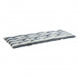 Matelas de sol coton bleu rayures Madam Stoltz