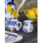 Tasse a espresso gres peint motif citrons Bloomingville Maxima set de 2