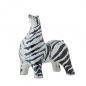 Sculpture animal zebre gres Bloomingville Zayn