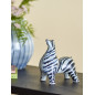 Sculpture animal zebre gres Bloomingville Zayn