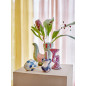 Sculptures poissons gres peint Bloomingville Eviaya set de 2