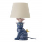 Lampe chat grès peint Bloomingville ERI Lampe chat grès peint Bloomingville ERI