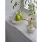 Coupe a fruits verre forme coquillage organique Bloomingville Aiku