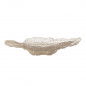 Coupe a fruits verre forme coquillage organique Bloomingville Aiku