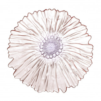 Corbeille a fruits verre design fleur Bloomingville Mariko