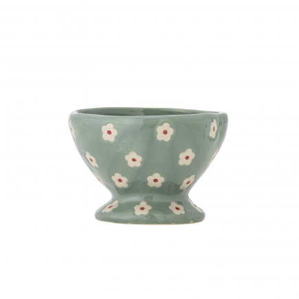 Petit bol gres peint petites fleurs ludique artisanal Bloomingville Nini