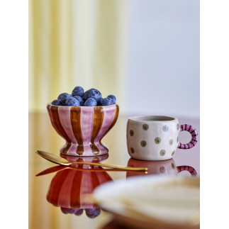 Petit bol gre rayures couleur Bloomingville Nini