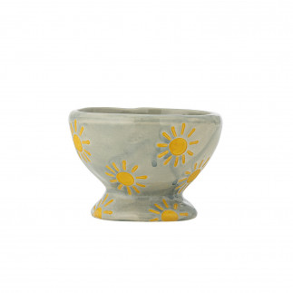 Petit bol gres peint soleils Bloomingville Nini