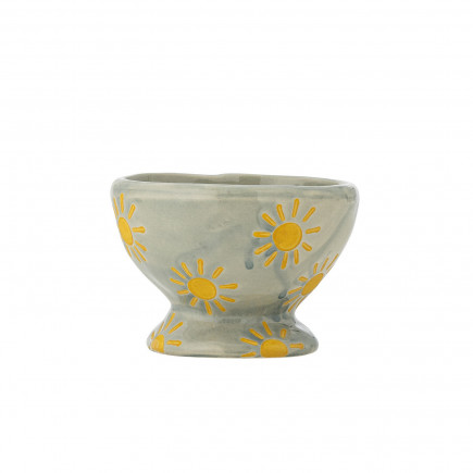 Petit bol gres peint soleils Bloomingville Nini