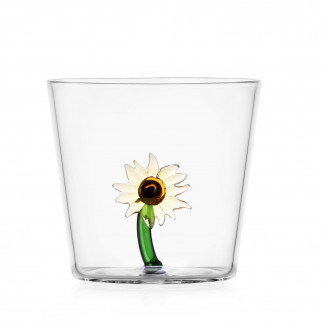 Verre a eau fleur tournesol Ichendorf Milano BOTANICA Sunflower