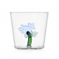 Verre à eau fleur Ichendorf BOTANICA Blue Flower