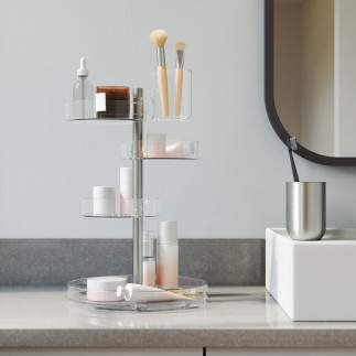 Rangement maquillage salle de bains Umbra PIROUETTE