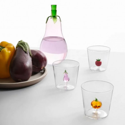 Verre a eau citrouille Ichendorf Milano VEGETABLES Pumpkin