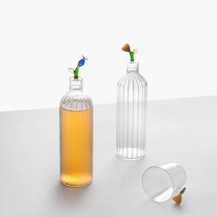 Carafe bouteille fleur Ichendorf Botanica Blue Flower