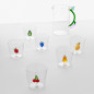 Verre grappe raisin Ichendorf FRUITS AND FLOWERS