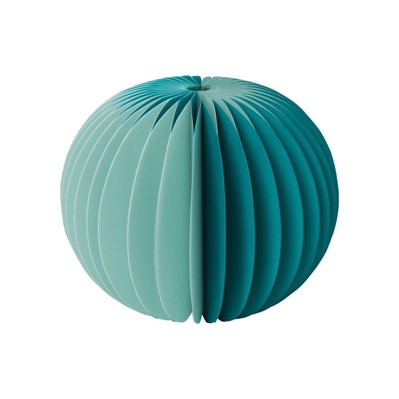 Vase rond papier plisse design Remember Yuki