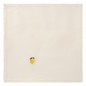 Serviette de table broderie citron coton IB Laursen SUMMER VIBES