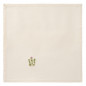 Serviette de table broderie petite fleur coton IB Laursen FLORA