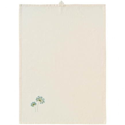 Torchon de cuisine brode fleur IB Laursen Flora